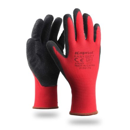 Kapriol Easy Grip védőkesztyű piros 9